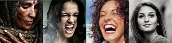 visages femmes